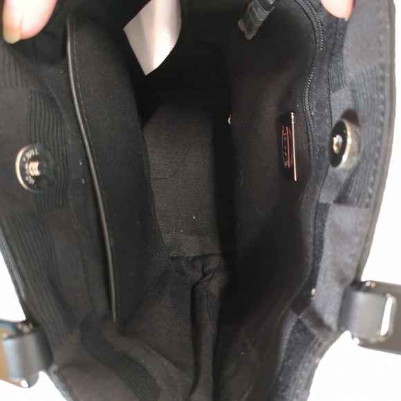 Talbots Black And Gold Butterfly Handbag - Picture 10 of 10